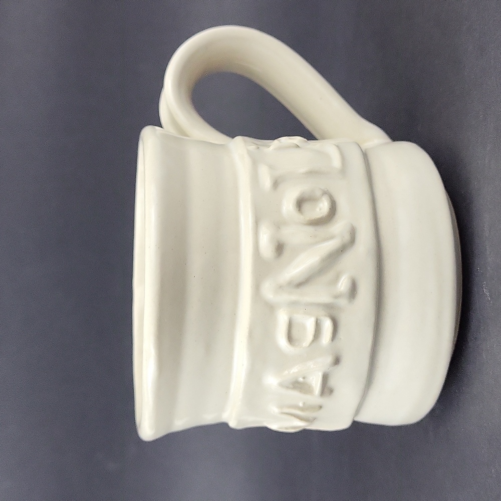 Magnolia Farms Coffee Mug Black Oak Handmade Stoneware